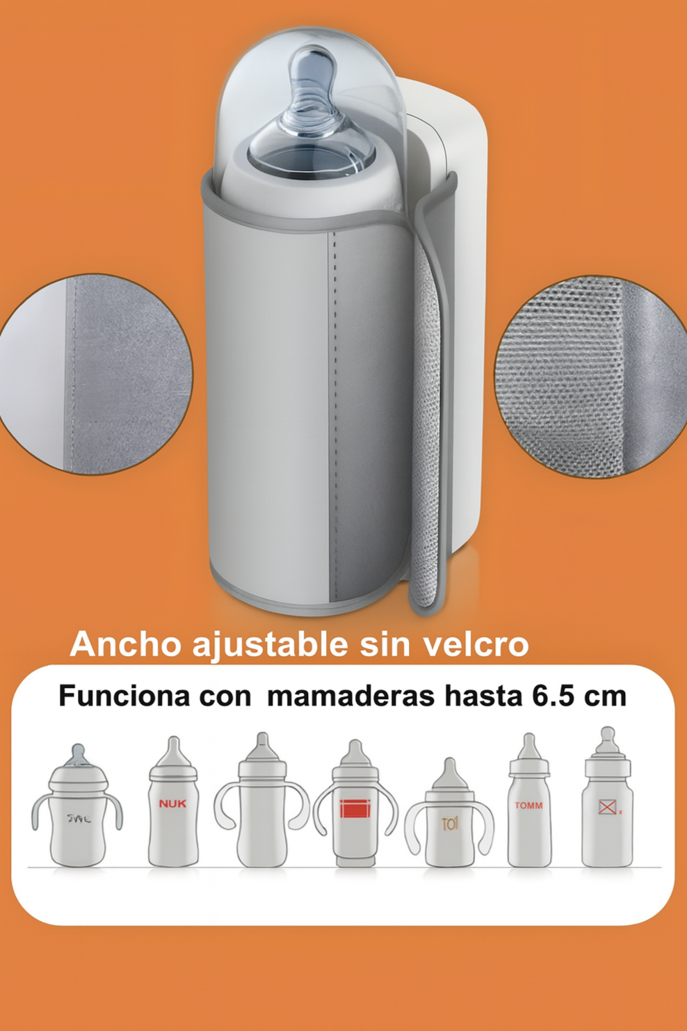 Calentador Portátil de Mamaderas